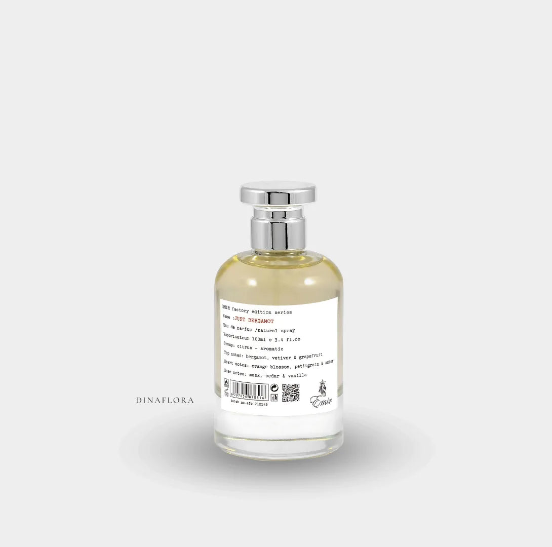 parfum just bergamote emir edition factory paris corner
