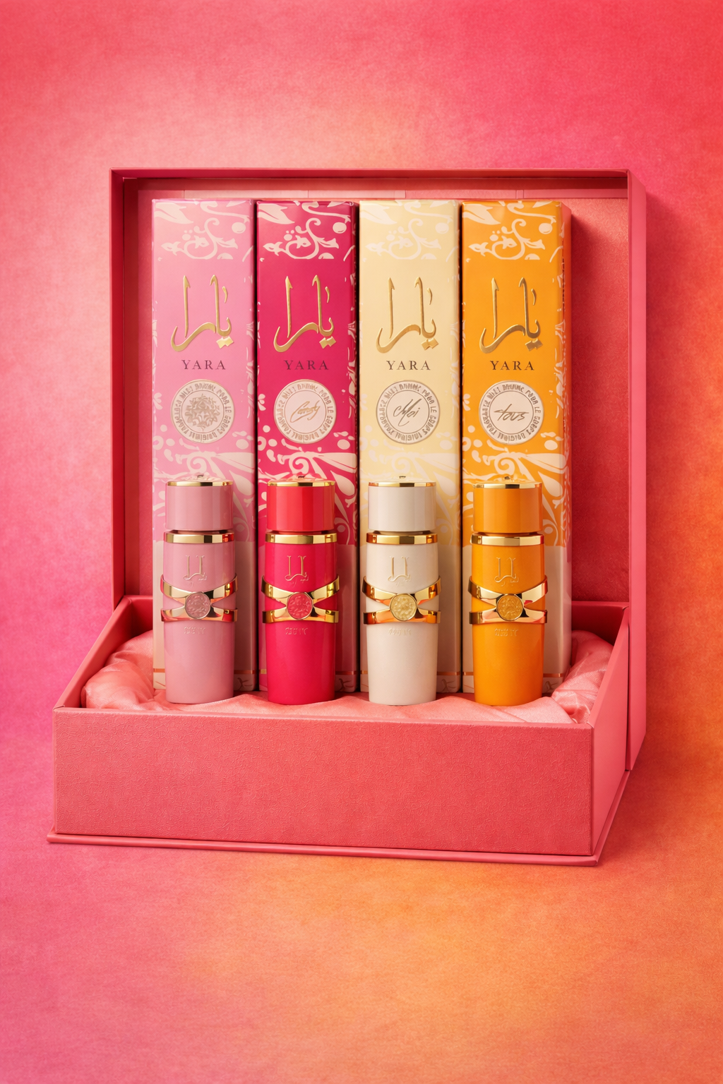 Coffret 4 parfums Yara