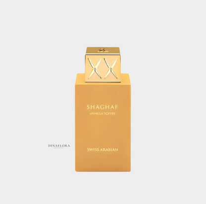 shaghaf vanilla toffee swiss arabian capot